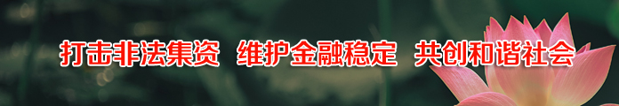 打擊非法集資，維護金融穩(wěn)定，共創(chuàng)和諧社會